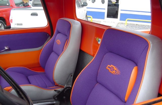 1966 Orange purple design Chevrolet C-10 Standard Cab Pickup
