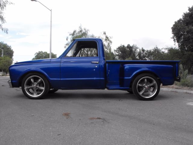 1967 Blue Chevrolet C-10 Extended Crew Cab Pickup