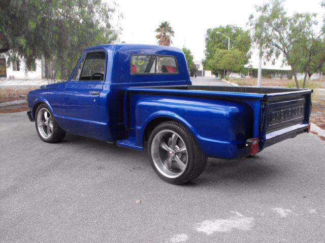 1967 Blue Chevrolet C-10 Extended Crew Cab Pickup
