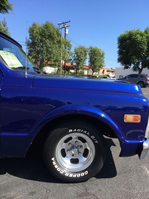 1970 Blue Chevrolet C-10