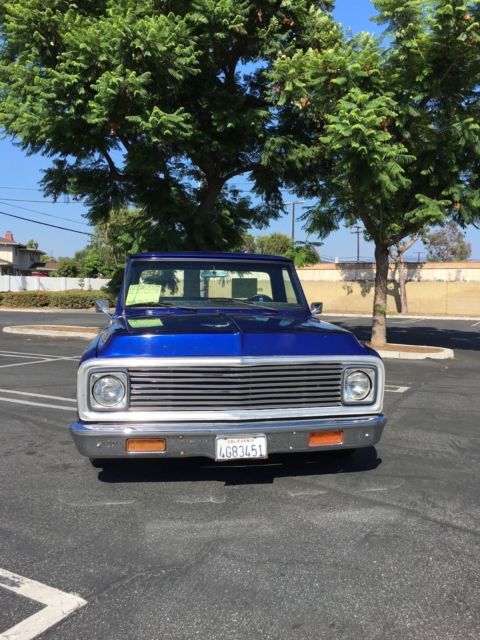 1970 Blue Chevrolet C-10