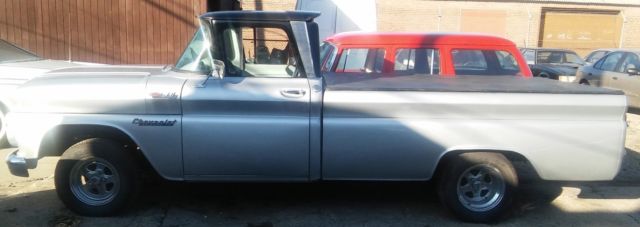 1962 Gray Chevrolet C-10 Long Bed