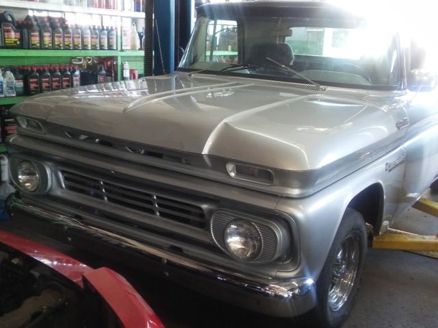 1962 Gray Chevrolet C-10 Long Bed