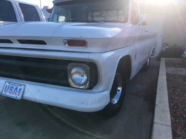 1964 White Chevrolet C-10