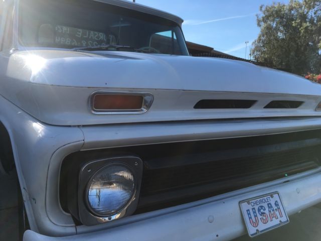 1964 White Chevrolet C-10