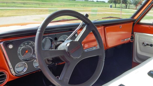 1972 Flame Red Chevrolet C-10