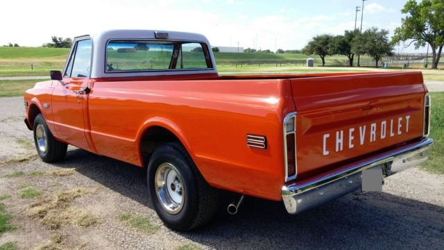 1972 Flame Red Chevrolet C-10