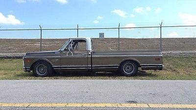 1972 Black Chevrolet C-10 Cab & Chassis