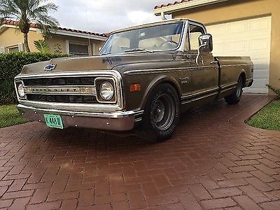 1972 Black Chevrolet C-10 Cab & Chassis