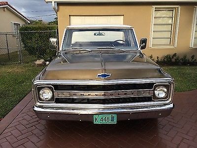 1972 Black Chevrolet C-10 Cab & Chassis