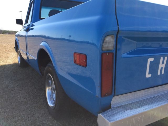 1971 Blue Chevrolet C-10 Standard Cab Pickup