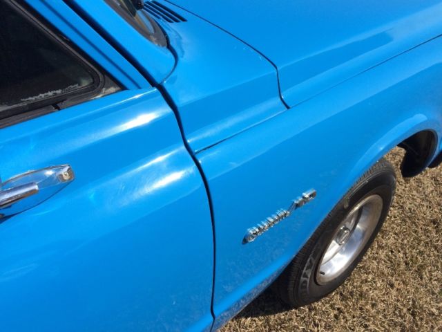 1971 Blue Chevrolet C-10 Standard Cab Pickup