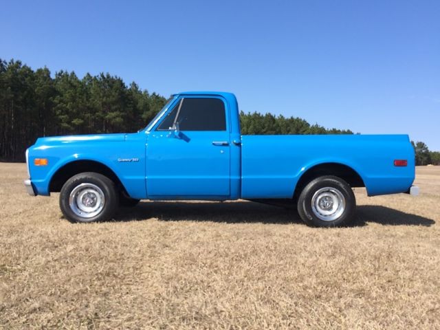 1971 Blue Chevrolet C-10 Standard Cab Pickup