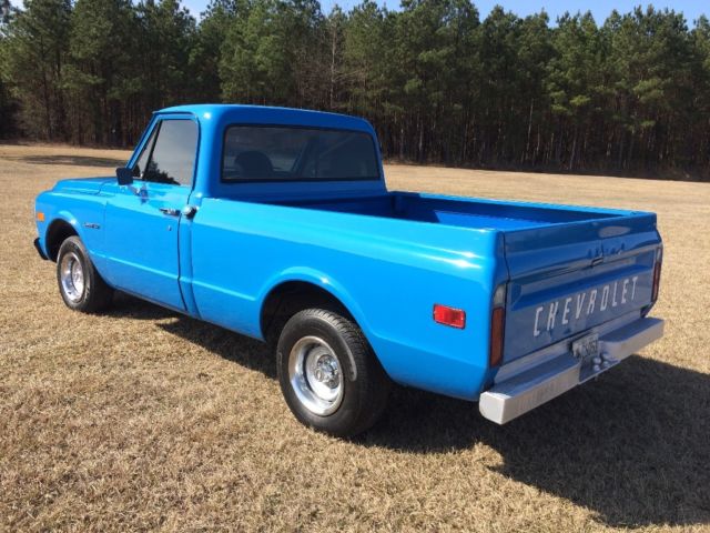 1971 Blue Chevrolet C-10 Standard Cab Pickup