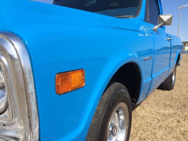 1971 Blue Chevrolet C-10 Standard Cab Pickup