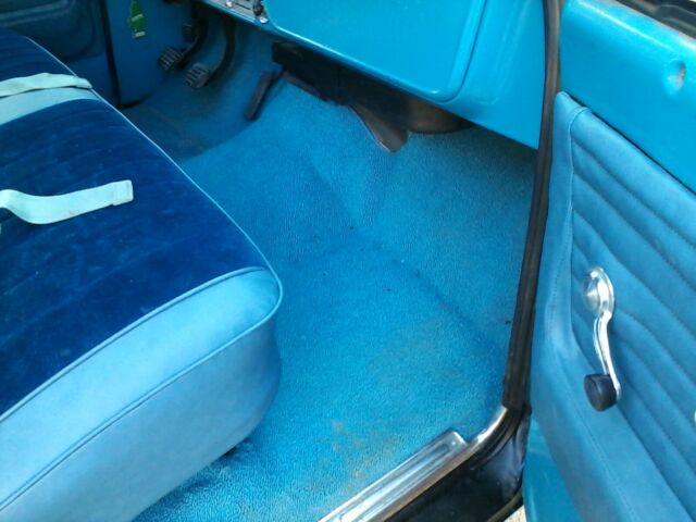 1972 Blue Chevrolet C-10