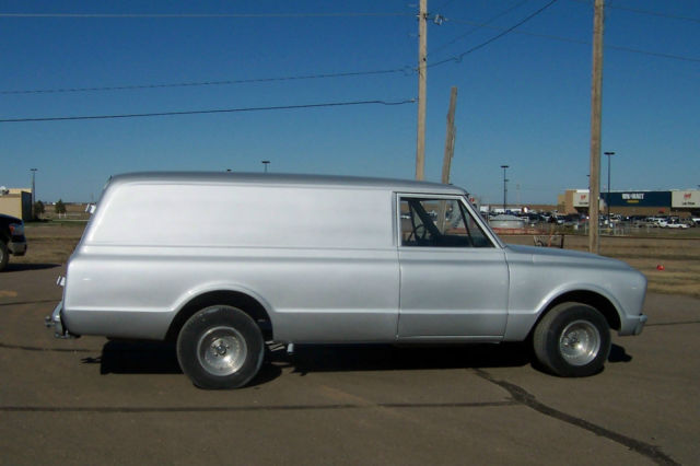 1967 Silver Chevrolet C-10 Panel