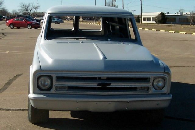 1967 Silver Chevrolet C-10 Panel