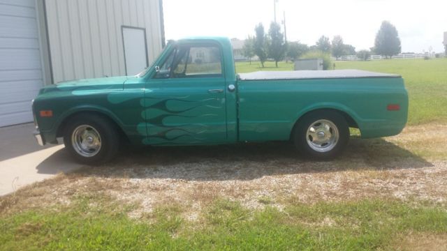 1969 sea foam green Chevrolet C-10 Standard Cab Pickup
