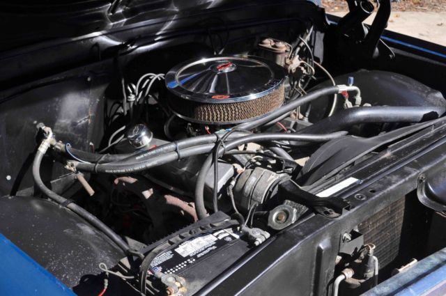 1969 Blue Chevrolet C-10 Standard Cab Pickup