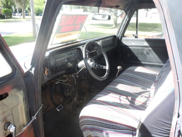 1965 black brown blue Chevrolet C-10 base