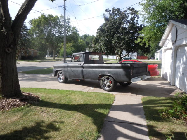1965 black brown blue Chevrolet C-10 base
