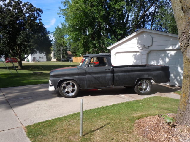 1965 black brown blue Chevrolet C-10 base