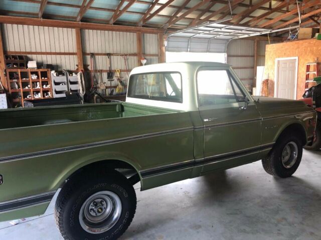 1971 Green Chevrolet C-10 Standard Cab Pickup