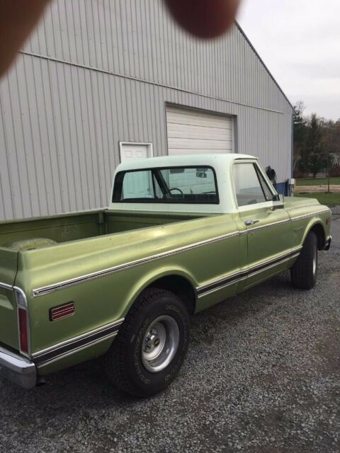 1971 Green Chevrolet C-10 Standard Cab Pickup