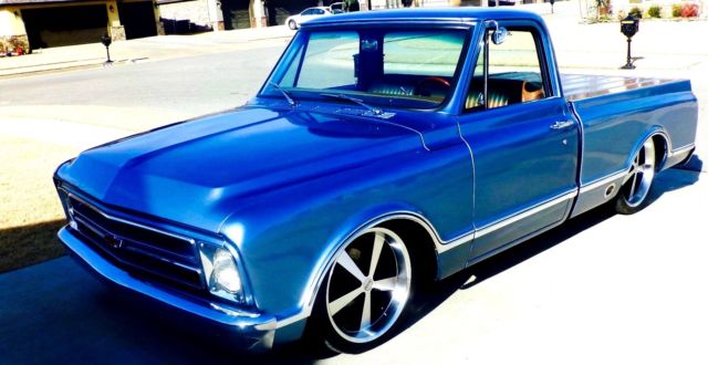 1968 Blue Chevrolet C-10