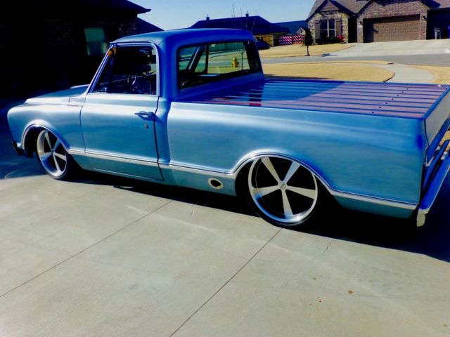 1968 Blue Chevrolet C-10
