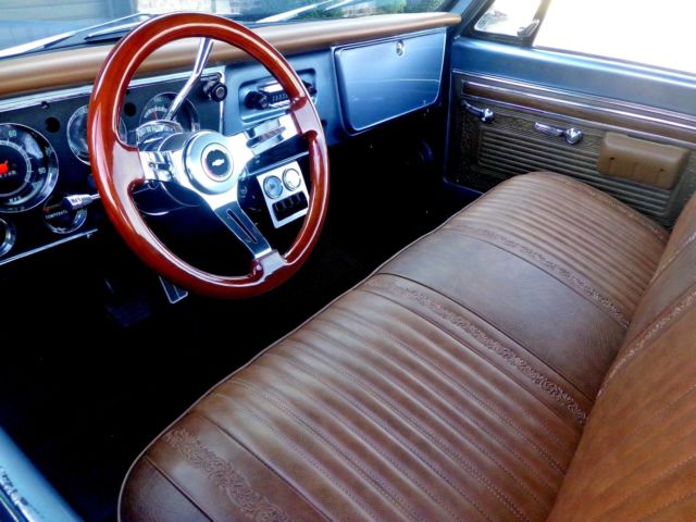 1968 Blue Chevrolet C-10