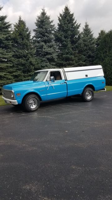 1971 Blue Chevrolet Other Pickups 3/4 Ton