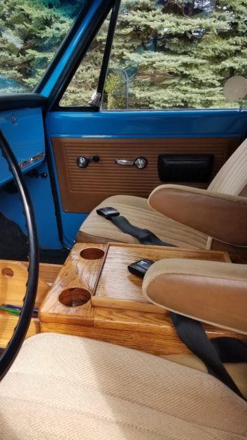 1971 Blue Chevrolet Other Pickups 3/4 Ton