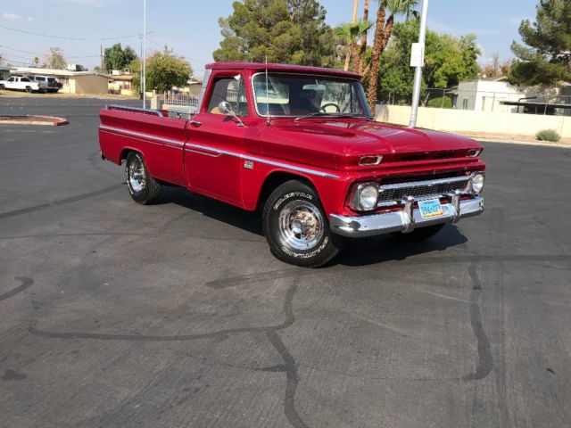 1966 Burgundy Chevrolet Other Pickups Standard Cab Pickup