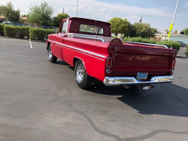 1966 Burgundy Chevrolet Other Pickups Standard Cab Pickup