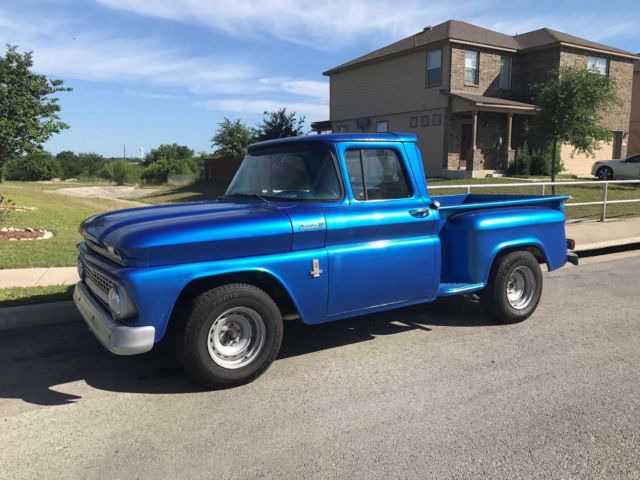 1963 Blue Chevrolet C-10 Standard Cab Pickup