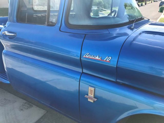 1963 Blue Chevrolet C-10 Standard Cab Pickup