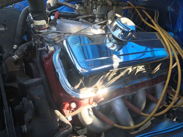 1963 Blue Chevrolet C-10 Standard Cab Pickup