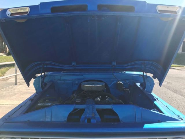 1963 Blue Chevrolet C-10 Standard Cab Pickup