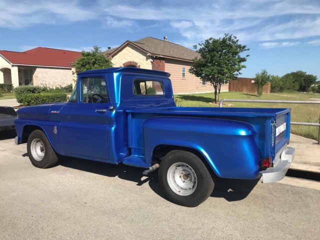 1963 Blue Chevrolet C-10 Standard Cab Pickup