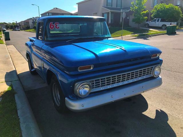 1963 Blue Chevrolet C-10 Standard Cab Pickup