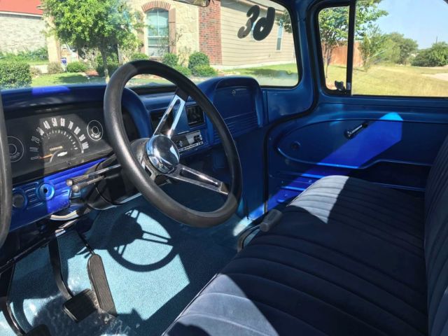 1963 Blue Chevrolet C-10 Standard Cab Pickup
