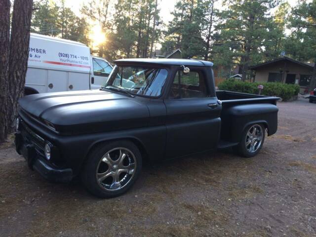 1966 red Chevrolet C-10
