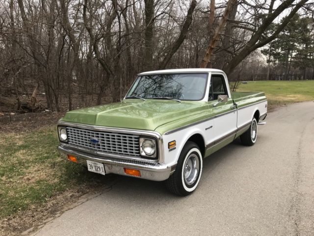 1972 Green Chevrolet C-10