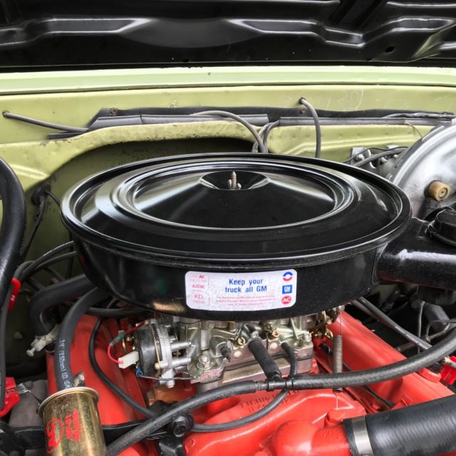 1972 Green Chevrolet C-10