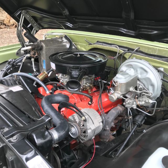 1972 Green Chevrolet C-10