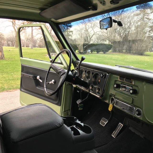 1972 Green Chevrolet C-10