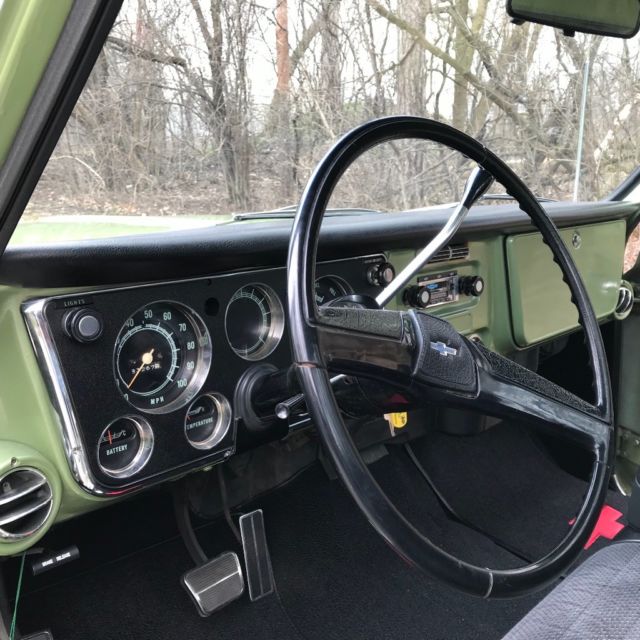 1972 Green Chevrolet C-10