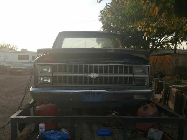1982 Burgundy Chevrolet C-10 Standard Cab Pickup